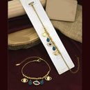 Klitz Beautiful Evil Eye Charm Design Bracelet for Girls & Women