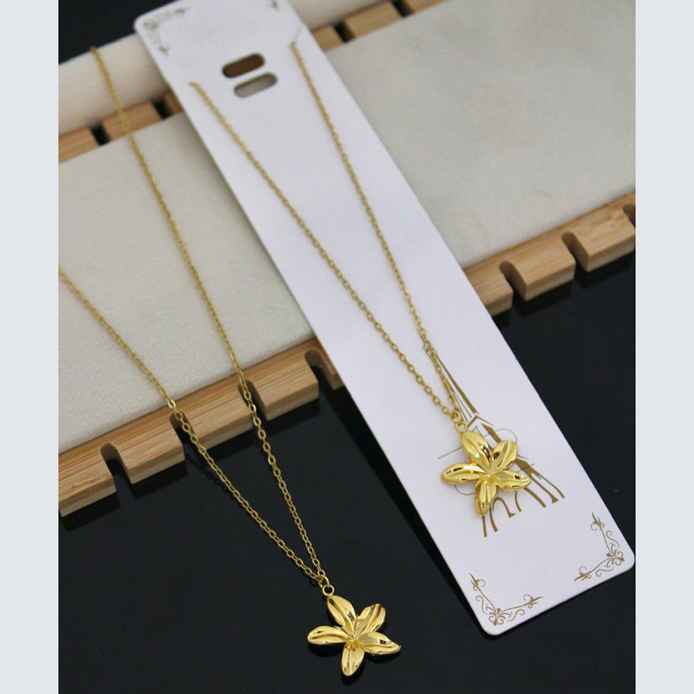 Klitz Premium Jewellery Flower Shape Necklace (Pack of 12)