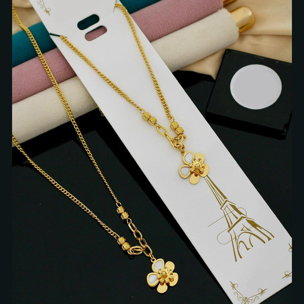 Klitz Premium Fancy Clover Motif Necklace (Pack of 12)