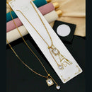 Klitz Premium Jewellery Crystal Stone Accent Necklace (Pack of 12)