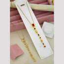 Klitz Premium Jewellery Crystal Stone Necklace (Pack of 12)