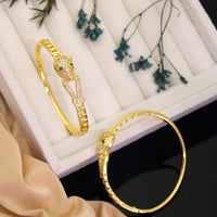 Klitz Sparkling Austrian Stone Cocktail Ring  (Pack of 12)