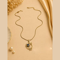 Klitz Fancy Stainless Steel Austrian Stone Butterfly Design Necklace Set (Pack of 12)