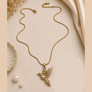 Klitz Fancy Stainless Steel Crystal Stone Necklace Set (Pack of 12)