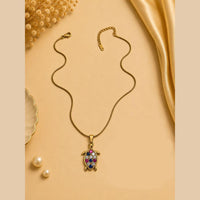 Klitz Fancy Stainless Steel Austrian Stone Designer Necklace Set (Pack of 12)