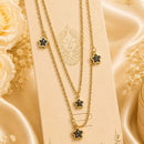 Klitz Premium Stainless Steel Star Chain Necklace 