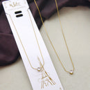 Klitz Premium Stainless Steel Crystal Stone Chain Necklace 