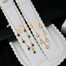 Klitz Premium Stainless Steel Chain Necklace (Set of 12)