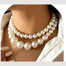 Dhirish International Classic Pearl Jewellery Necklace