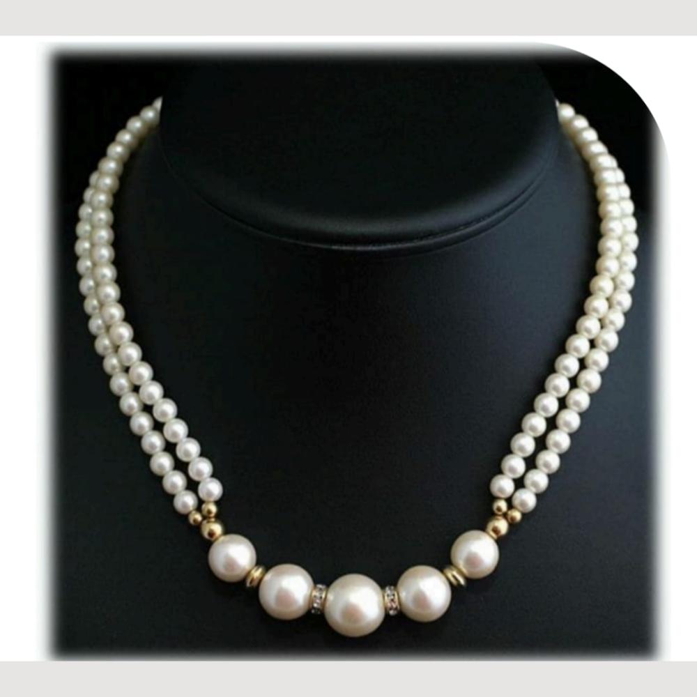Dhirish International Classic Pearl Jewellery Necklace