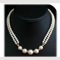 Dhirish International Classic Pearl Jewellery Necklace