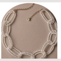 Dhirish International Classic Pearl Jewellery Necklace