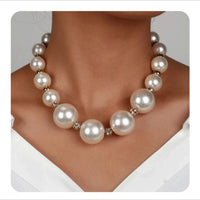 Dhirish International Classic Pearl Jewellery Necklace