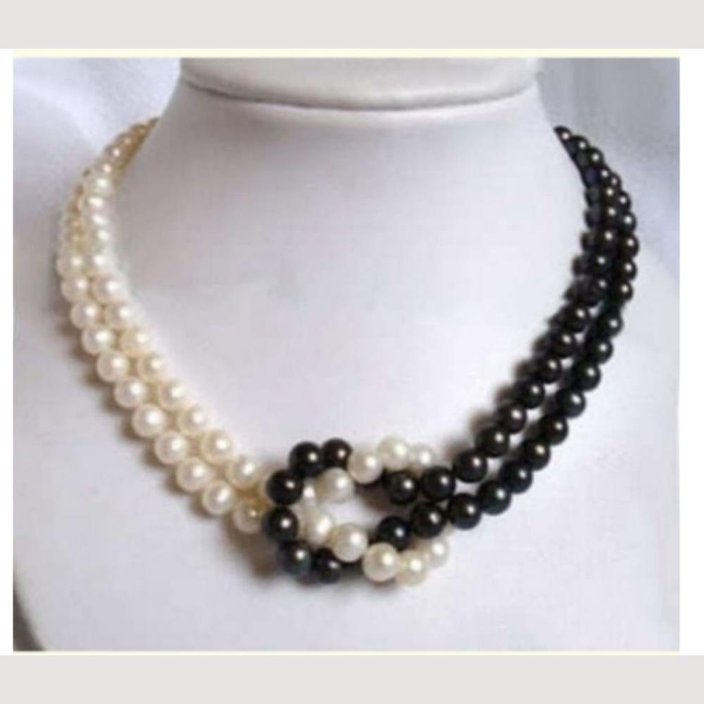 Dhirish International Classic Pearl Jewellery Necklace