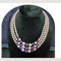 Dhirish International Classic Pearl Jewellery Necklace
