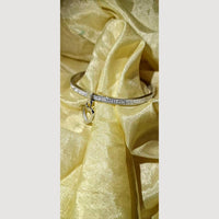 Dhirish International Elegant Silver Austrian Stone Bracelet