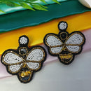 Dhrish International Vibrant Handmade Multi Color Butterfly Dangler Earrings