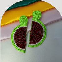 Dhrish International Vibrant Handmade Multi Color Dangler Earrings