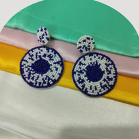 Dhrish International Vibrant Handmade Multi Color Dangler Earrings