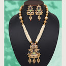 Dhirish International ClassicMeenakari  Pearl Necklace Set
