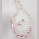 Dhirish International Designer Double Strand Beads Necklace for Women