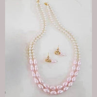 Dhirish International Designer Double Strand Beads Necklace for Women