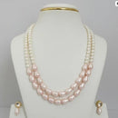 Dhirish International Designer Double Strand Beads Necklace for Women