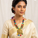 Dhirish International Graceful Pearl Necklace Set 