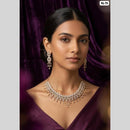 Dhirish International Austrian Stone Designer Necklace Set for Women