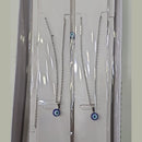 BN Silver Plated Evil Eye  Chain Pendant