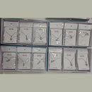 BN Silver Plated Austrian Stone Chain Pendant