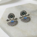 Pusti Art & Craft Royal Enamel Dangler Earrings