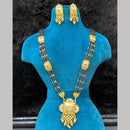 Dhiraj Sales Gold Plated Pota Stone And Beads Mangalsutra