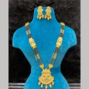 Dhiraj Sales Gold Plated Pota Stone And Beads Mangalsutra