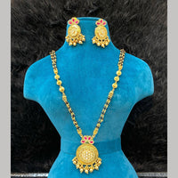 Dhiraj Sales Gold Plated Pota Stone And Beads Mangalsutra