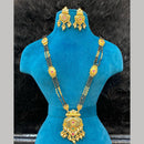 Dhiraj Sales Gold Plated Pota Stone And Beads Mangalsutra