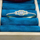 Dhiraj Sales Gold Plated American Diamond Openable Bracelet