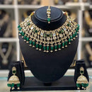 Dhiraj Sales Polki Kundan Stone And Beads Necklace Set 