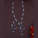Dhiraj Sales Timeless  Elegant Austrian Stone Set with Rhodium Coating
