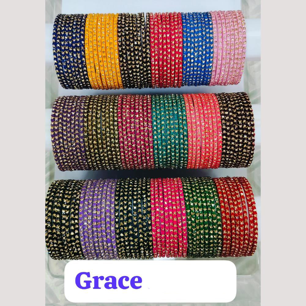 Chitra Bangles Multi Color Bangle (12 Piece In One Box)