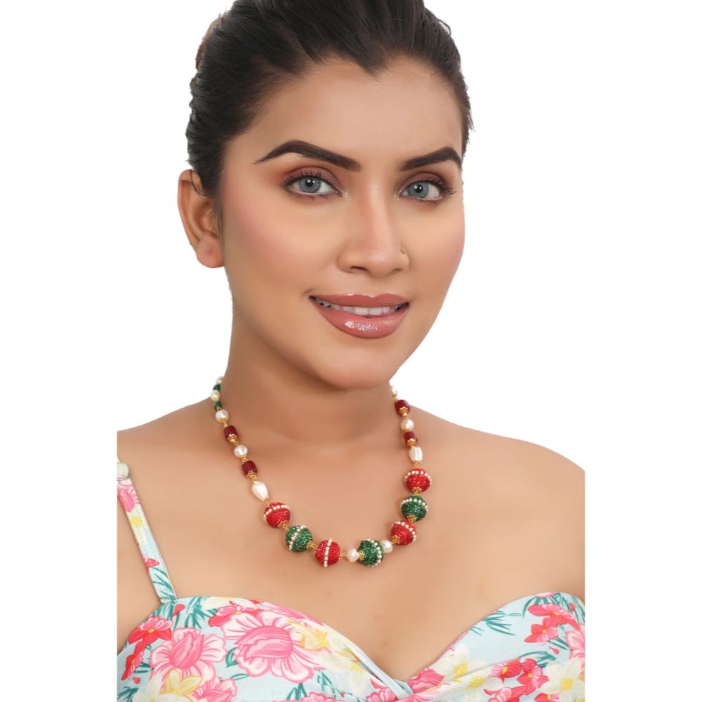 Siddhi Collection Pearl Necklace Set
