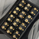 Ramdev Kangan Gold Plated Austrian Stone Dangler Earrings