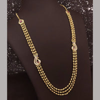 Ramdev Kangan Gold Plated Multi Layer Necklace Set