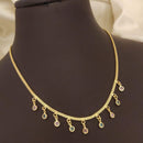 Ramdev Kangan Gold Plated Necklace Set