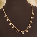 Ramdev Kangan Gold Plated Necklace Set