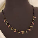 Ramdev Kangan Gold Plated Pota Stone Mangalsutra