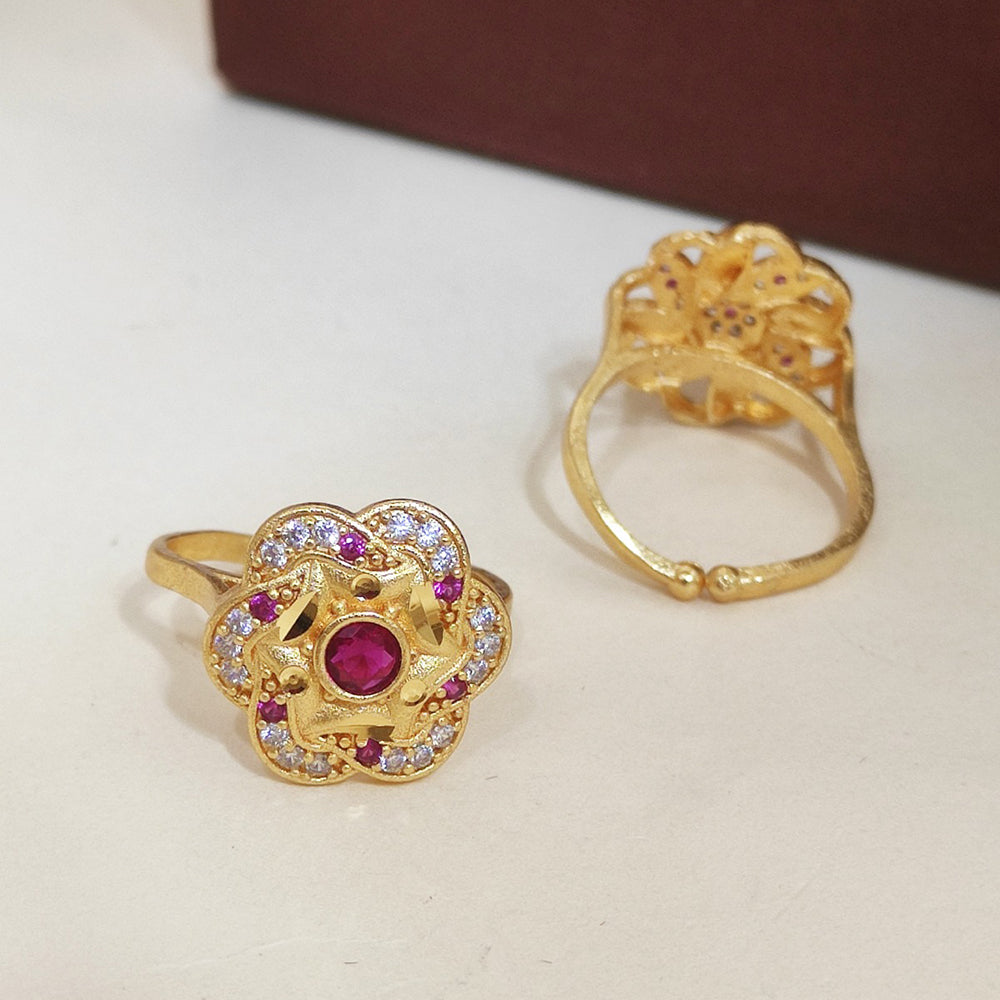 Khodiyar Austrian Stone Ring
