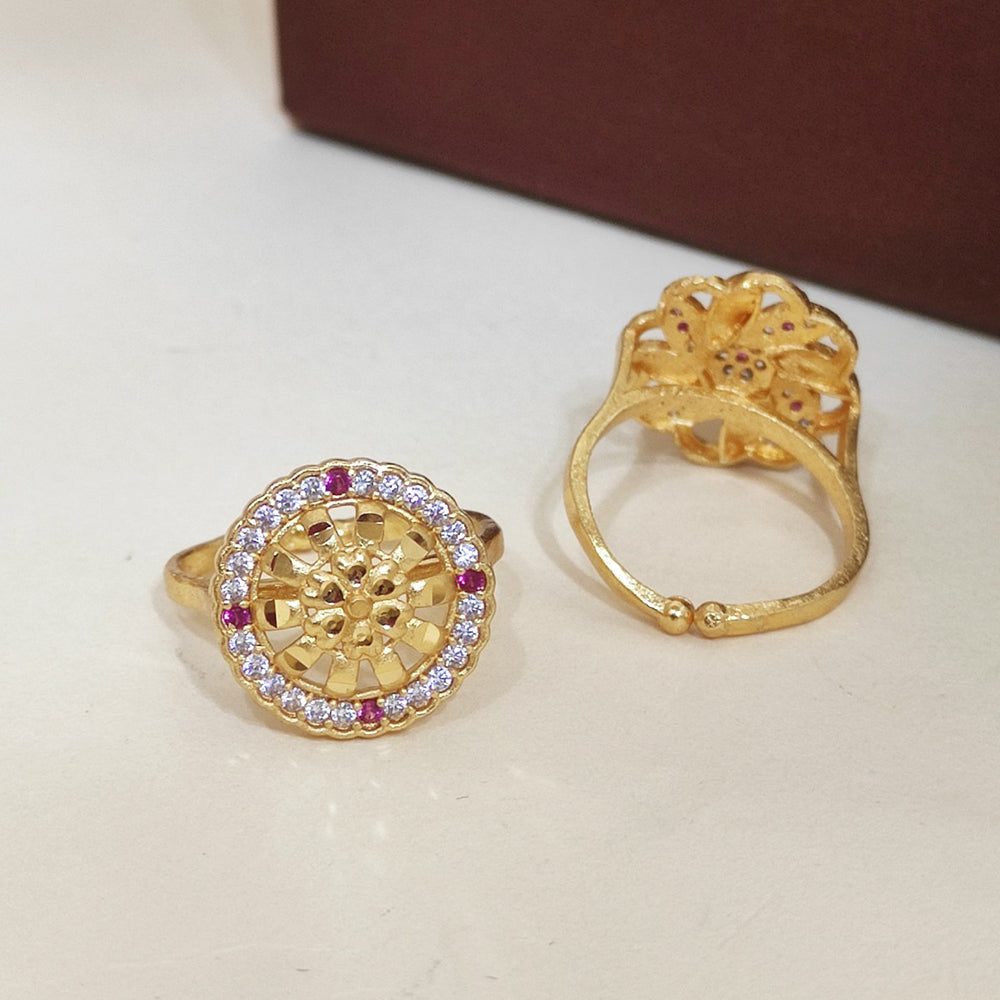 Khodiyar Austrian Stone Ring