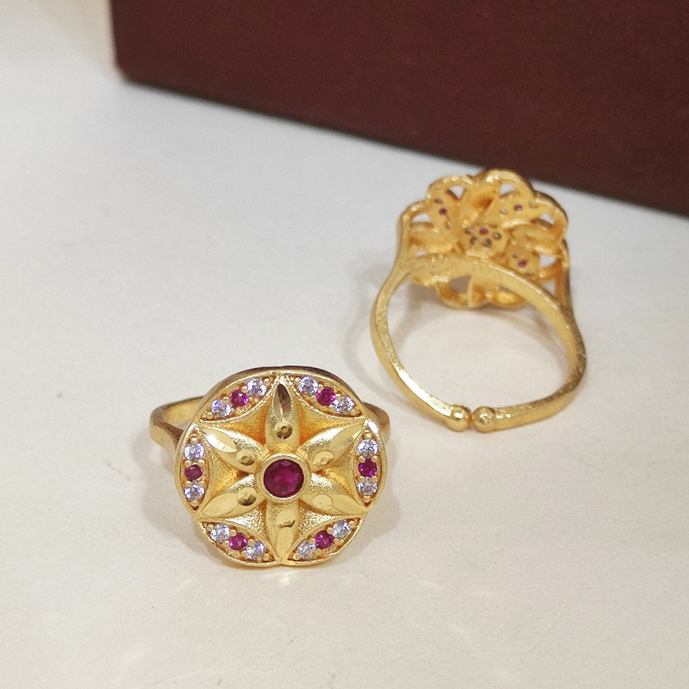Khodiyar Austrian Stone Ring