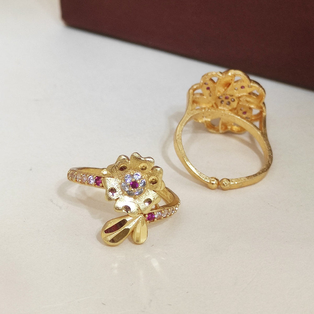 Khodiyar Austrian Stone Ring